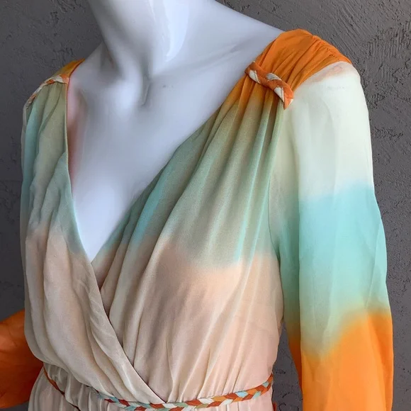 Elegant Multicolor Maxi Dress - Picture 10 of 10